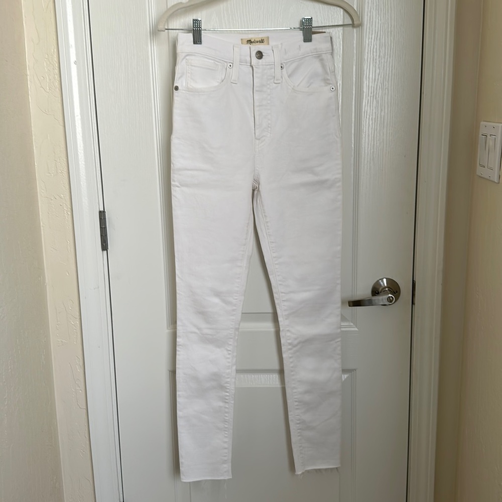 Madewell 11” High Rise Skinny 25